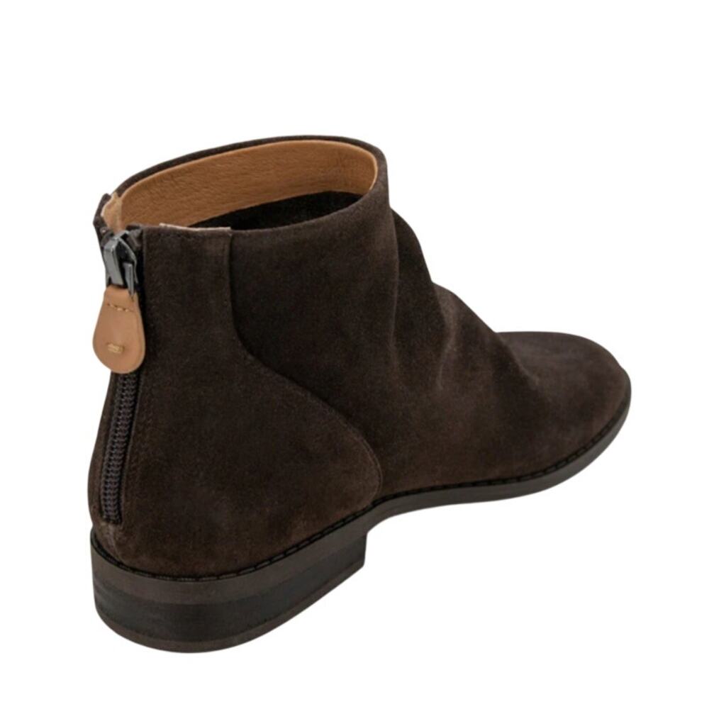 Gentle Souls Kenneth Cole Women's Emma Zip Ankle Boot Size 6.5 Brown New - Picture 3 of 7